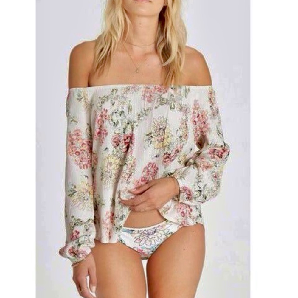 Billabong Mi Amore cold shoulder top